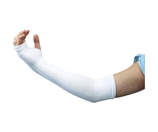 女性用アームカバー エアリー ホワイト NO.TK15-WH 1双