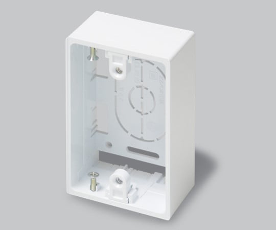 ニュー・エフモール付属品 露出ボックス 1個用 深型 ホワイト SFBF12 1個