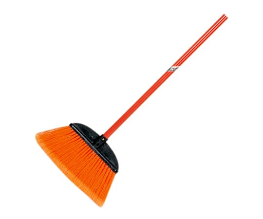 Orange broom long handle 21510 1pc