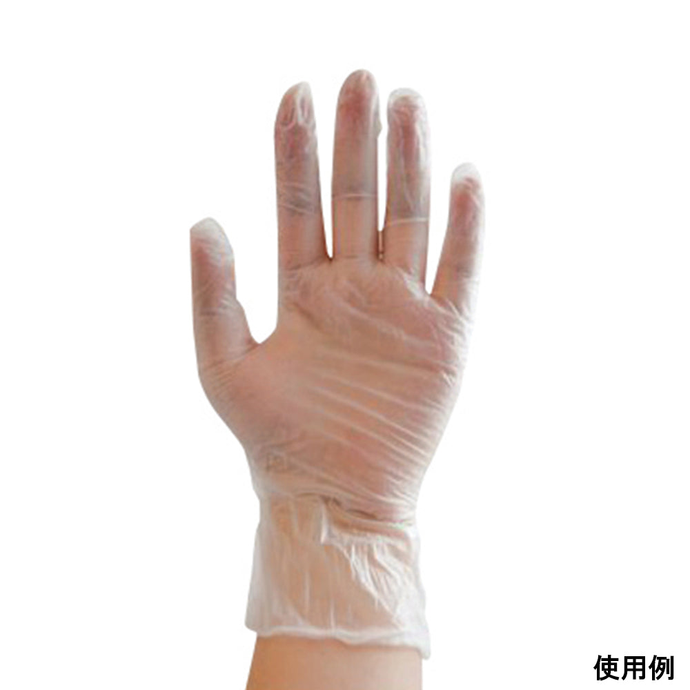 Accufit Plastic Gloves Powder Free 150 Pieces S Size ACFJP1229B 1 Box (150 Pieces)