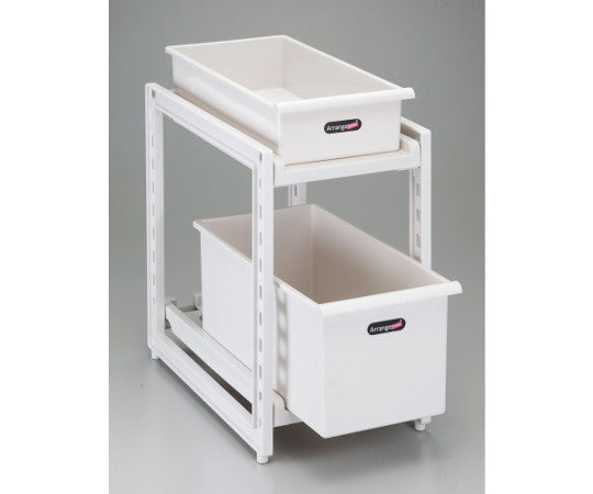 アレンジフリー シンク下スライドストッカー 2段(深型) H-5804 1個