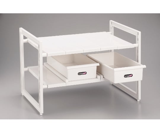 Arrange Free Under Sink Space Rack 2 Tiers (Extendable with Storage) H-5809 1 pc