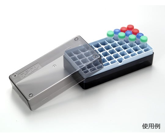 50홀 프리즈 박스 플라스틱(1.5/2.0mL용) 라이트 블루 1상자(10개입) 95.43052.001 1상자(10개입)