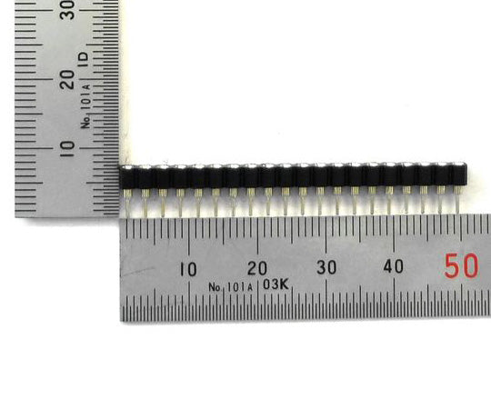 원형 핀 IC 소켓(20핀×1열) 2.54mm 피치 GB-ICS-2520PR 1개