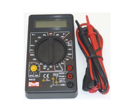 포켓 사이즈 디지털 멀티미터 M832 1개