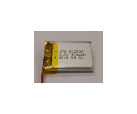 リチウムイオンポリマー電池 3.7V 400mAh DTP502535(PHR) 1個