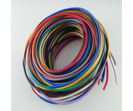 UL1007AWG22 wire (2m x 10 colors) UL1007AWG22-2X10 1 bag