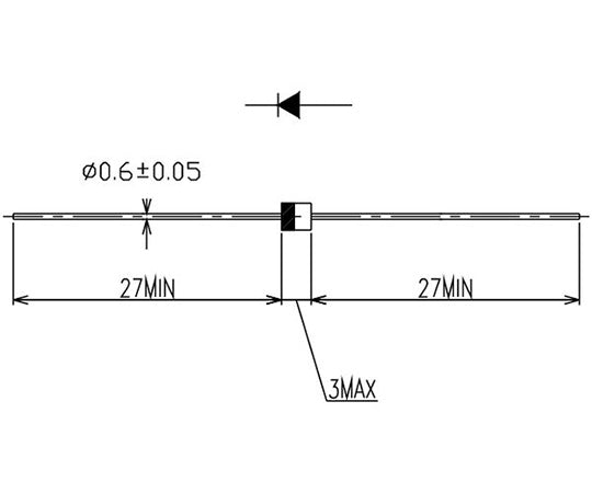 一般整流ダイオード 10EDB40 1個