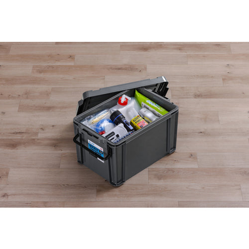 IRIS 299235 バックルコンテナ チャコールグレー BL-21P-H 1 個