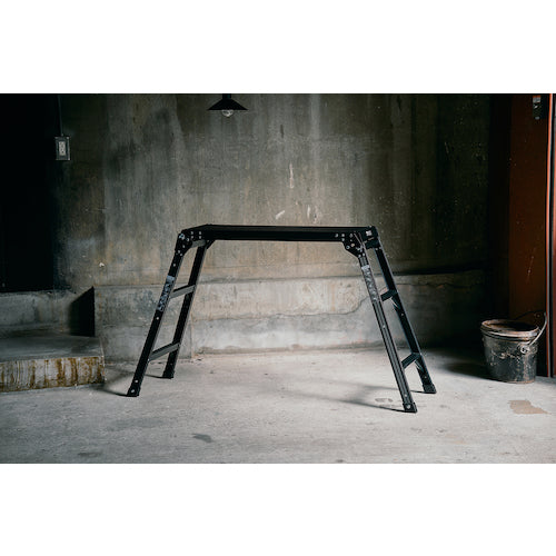 TENMA アルミ作業台3段 ブラック 812004241 1 台