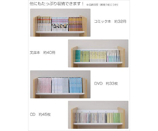 A4 파일 랙(캐스터 부착) 2단 내츄럴 CFR-60532C(NA) 1대