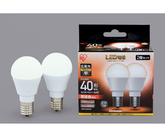 LED電球 広配光 40形相当 電球色 2個セット LDA4L-G-E17-4T52P 1セット(2個入)