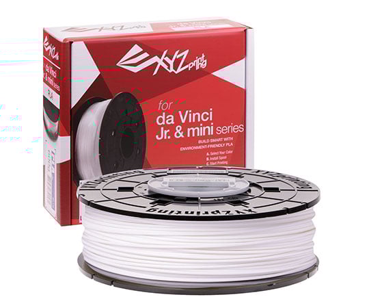 다빈치 nano & mini & Jr 전용 터프 PLA 필라멘트 화이트 RFPLEXJP01K 1대