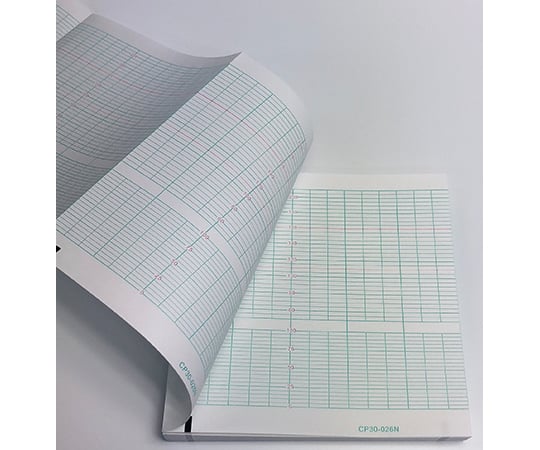 Fetal monitoring recording paper Width 152mm x Length 30m/Folded 150mm (Foldable type, red border) 20 sheets CP30-026N 1 box (20 sheets)