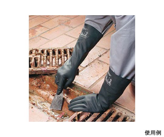 耐酸・耐アルカリ手袋 カマプレン 1双/袋 サイズ10(XL) 072610141E 1双