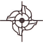 OSG ハイスラフィングエンドミル タフニックゴールド ミディアム 4刃 刃径6mm 刃長16mm 全長60mm 88656 TFGN-6 1 本