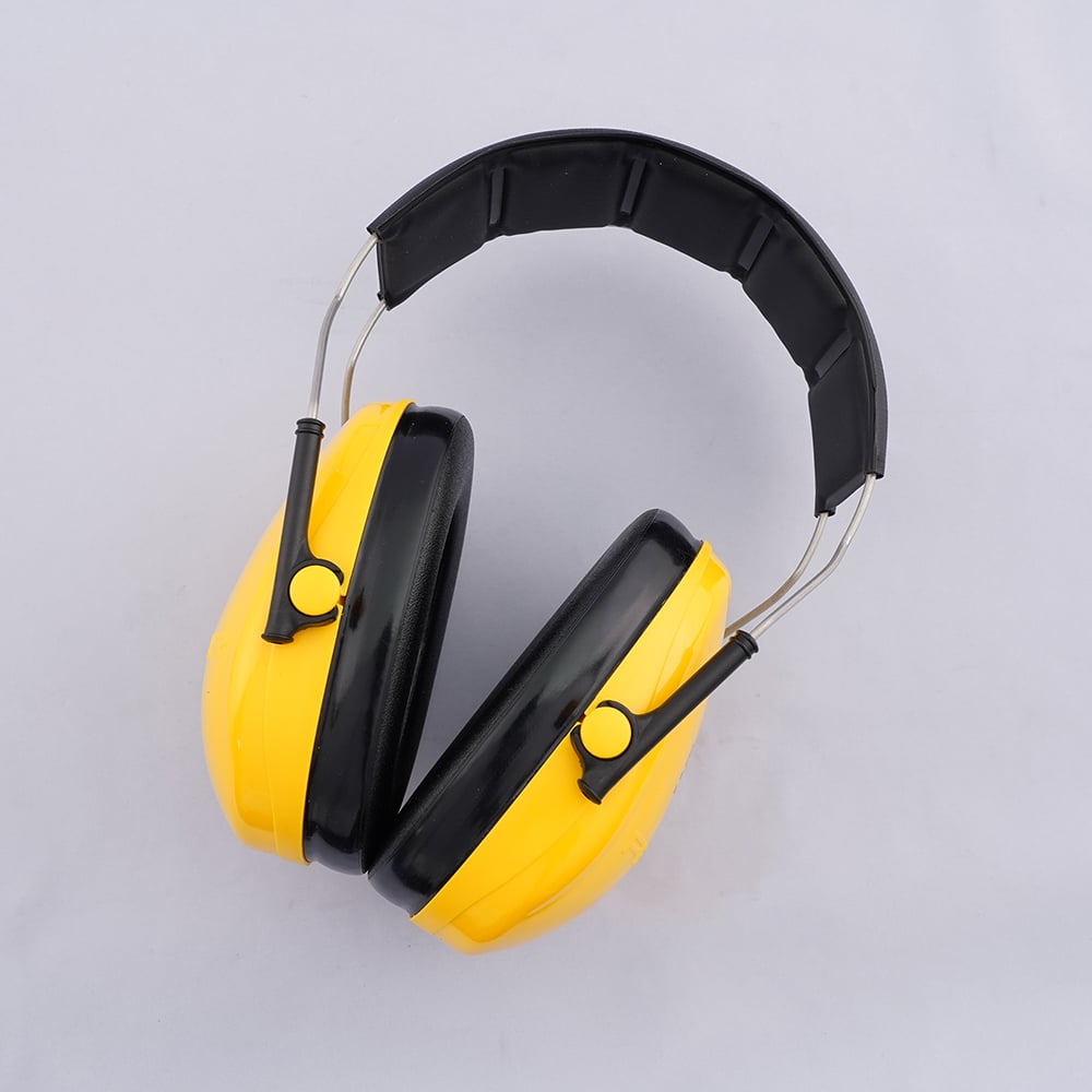防音用イヤーマフ ヘッドバンド 黄 遮音値/SNR 27dB H510A-401 1組