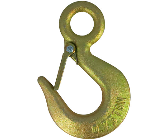 Eye hook with latch 750kg EL0.75 1pc