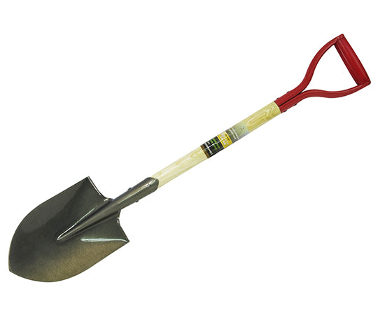 園芸ショベル 木柄 剣型 1個