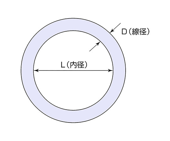 Stainless steel jump ring R-10x90 1 piece