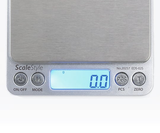 Scale Style Easy Digital Scale Thin Type 2kg EDS-02S 1pc