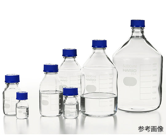 Heat-resistant screw-top bottle (with liquid-cutting ring) GL-45 5000mL NBO-5L-SCI 1 bottle