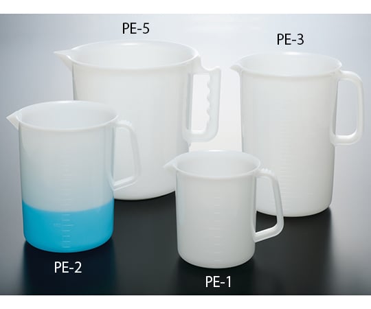 PE beaker with handle (5L) PE-5 1 piece