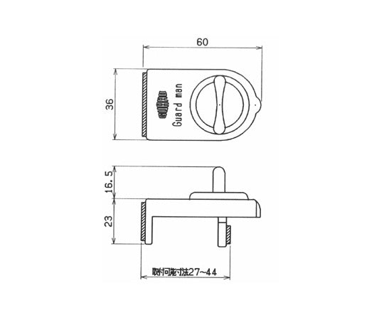 Guardman Bronze No.390B 1 piece/bag