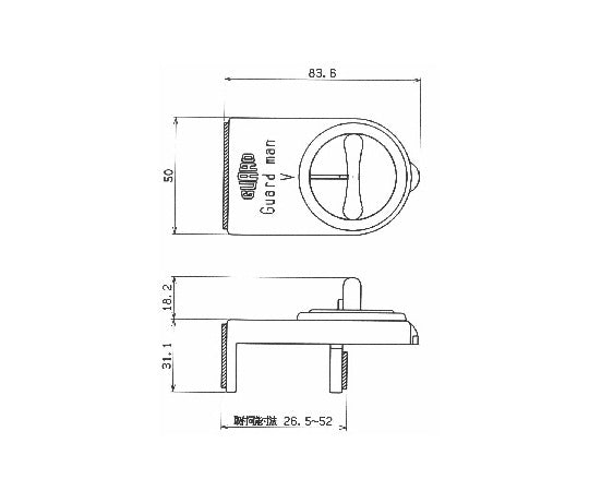 Guardman V Super Big Silver No.335S 1 piece/bag