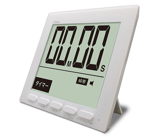 대형 화면 시계 타이머 "글로사" 화이트 T-581WT 1 개