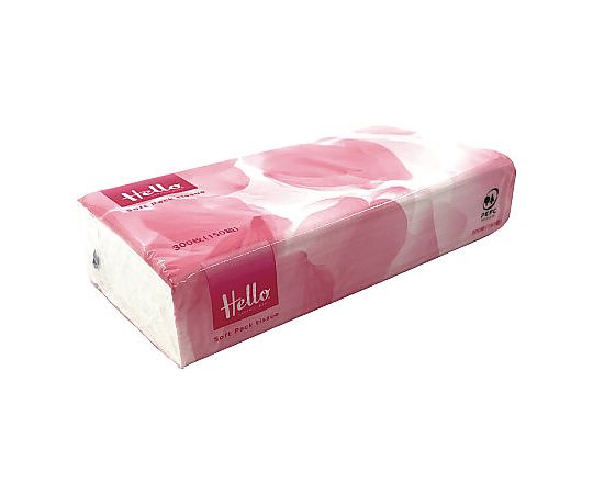 Hello Soft Pack Tissue 150 Pairs (5 Pieces) 8279 1 Pack (5 Pieces)