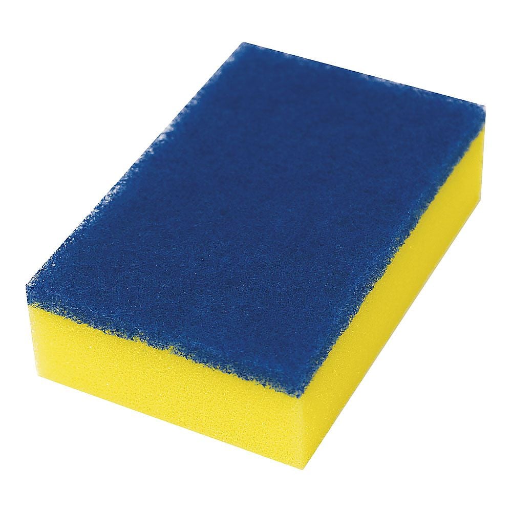 Kikuron Pro Sponge Scrubber, Hard, Yellow, JTWF506, 1 piece