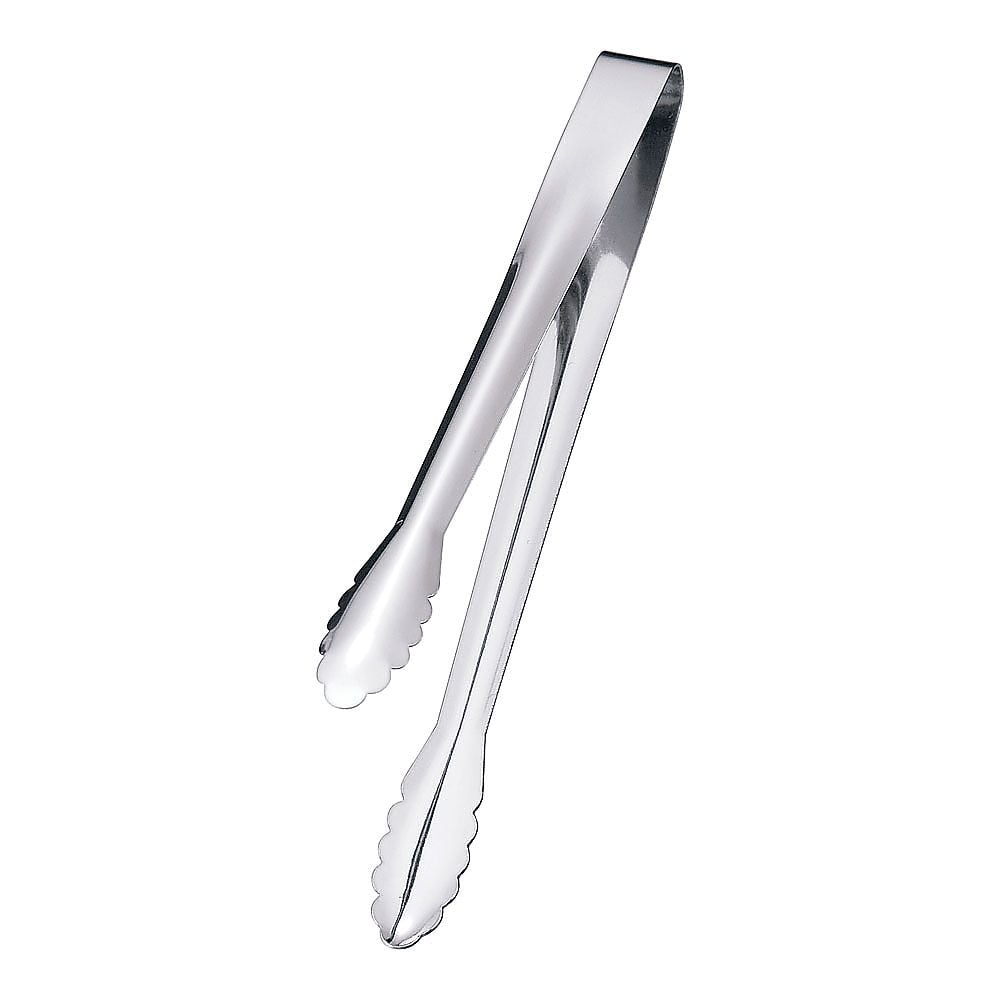 Stainless steel spice tongs, round, PYK4301, 1 piece