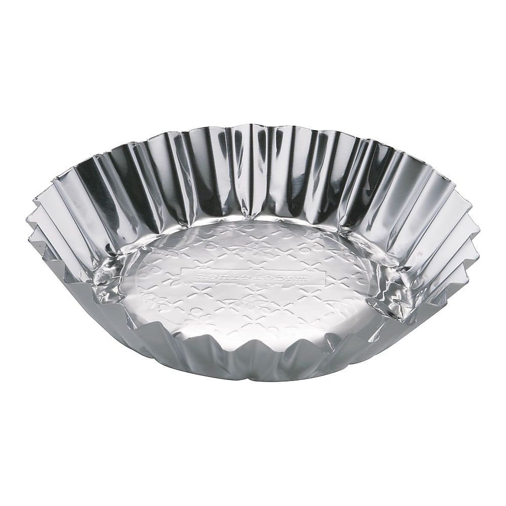 Aluminum foil Madeleine molds, pack of 20, for 10cm, WMD5702, 1 set (pack of 20)