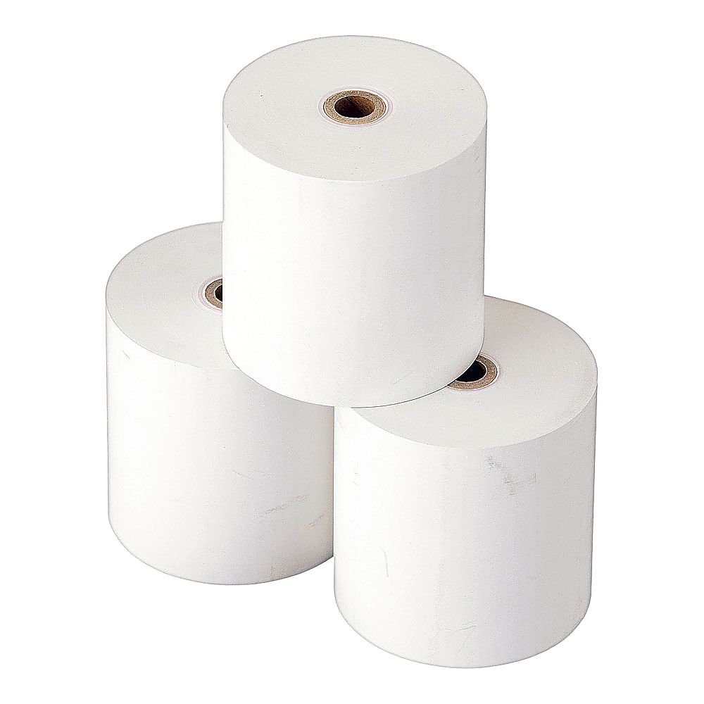 サーマルレジロール 3巻入 中保存タイプ 幅80×外径80mm XLZ4103 1セット(3巻入)