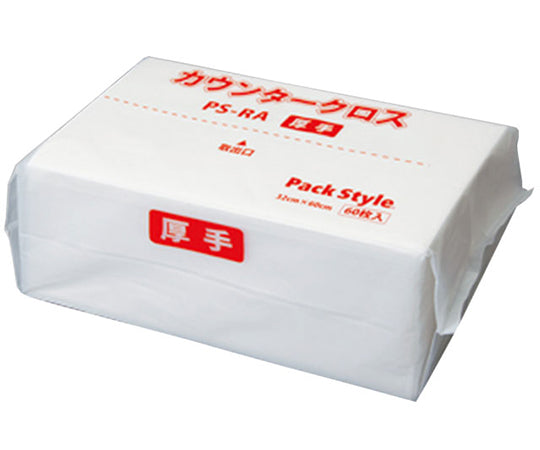 PS 카운터-크로스 레귤러 사이즈 두꺼운 화이트 540장입 520389 1케이스(60장×9봉입)