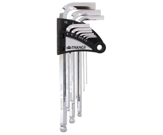 TKG Ball Point Hexagonal Wrench Set, 9 Pieces, 1156350, 1 Piece