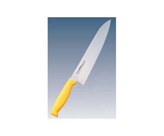 トウジロウ カラー庖丁 牛刀 18cm F-145Y 黄 7587520 1個