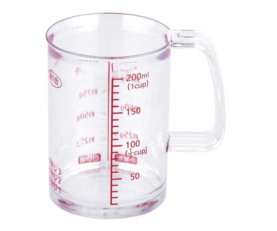 どこでも注げる耐熱計量カップ 500mL DH7121 4231300 1個