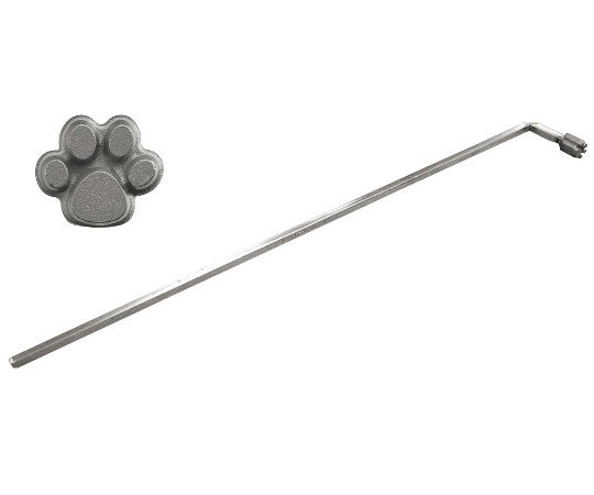 18-8 Branding Iron Footprint No.1597 6750010 1 pc