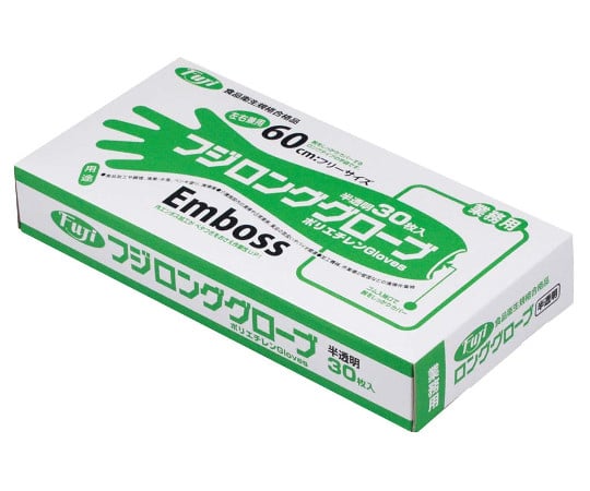 후지 롱글로브(30장입) 반투명 5792900 1세트(30장입)