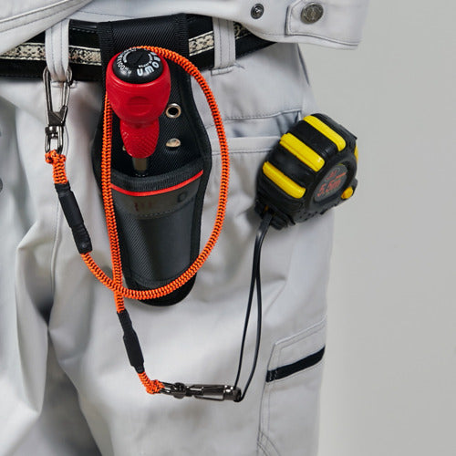 TRUSCO セーフティコード ロング 3kg オレンジ TSC-3OR 1 本