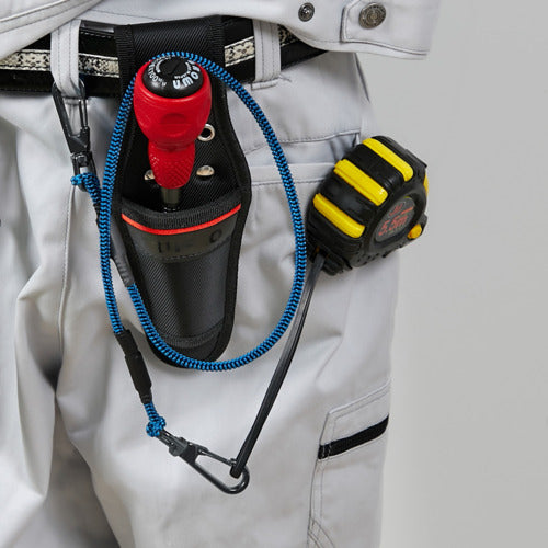 TRUSCO セーフティコード ロング 3kg ブルー TSC-3BL 1 本