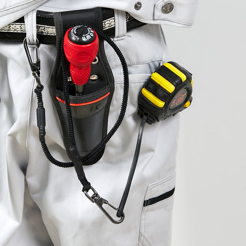 TRUSCO 세이프티 코드 롱 3kg 블랙 TSC-3BK 1개