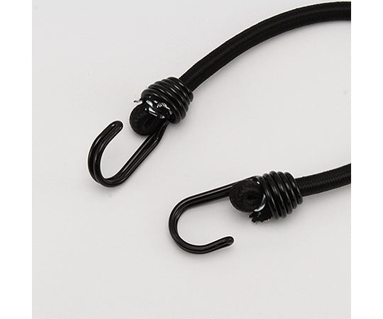 Bungee round rubber band, black, 10mm x 70cm, HR-1615, 1 piece