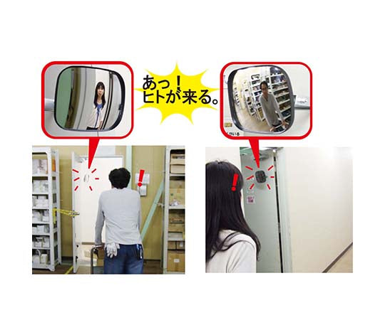 Twin mirror (2-sided mirror type) Square 175 x 150 mm TS-5 1 piece