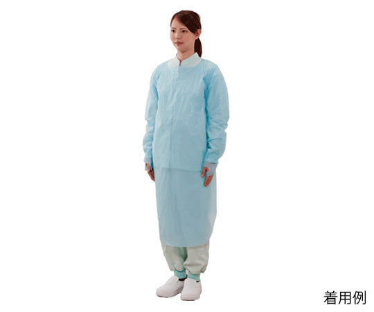 가드 파인 소매 첨부 앞치마 핑거 훅 10장입 블루 4443 1상자(10장입)