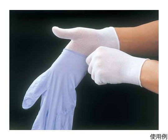 Nylon inner gloves, 20 pieces, L B0910-L, 1 bag (20 pieces)