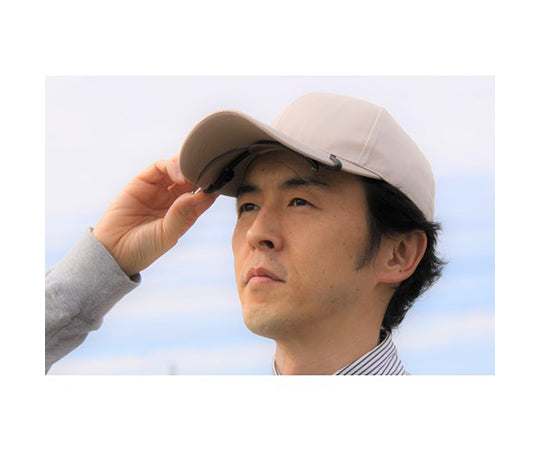 PC-01 帽子に掛ける保護グラス レギュラータイプ 1-PC01-000 1個