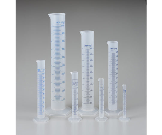 암 실린더 1000ml 파란 눈금 첨부 PP제 MS1000 1개